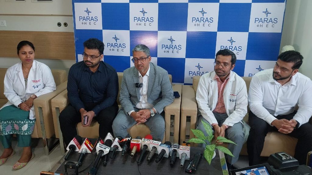 पारस हॉस्पिटल एचईसी में कैंसर मरीजों के लिए पेट-सीटी स्कैन सेवा की शुरूआत